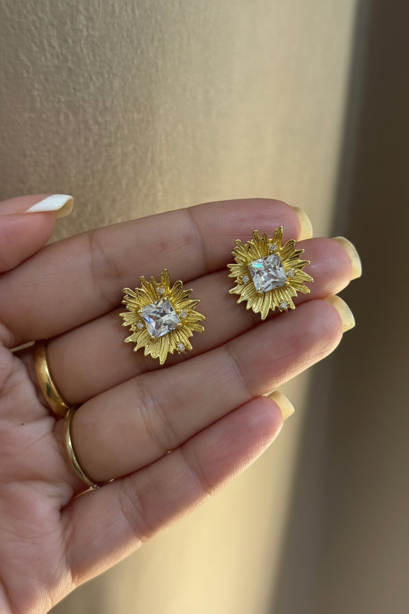 MIMOSA EARRINGS-18k