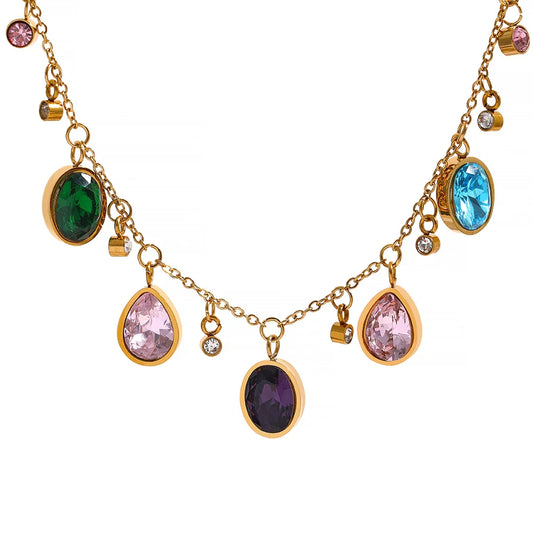 JENNA DIAMOND NECKLACE-18k