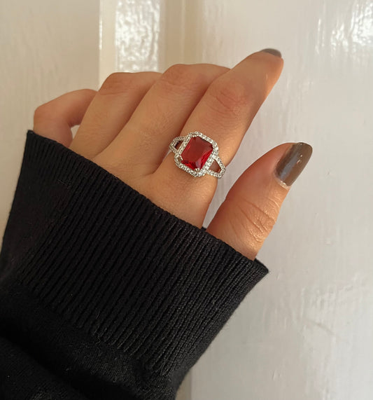 Scarlet Charm Ring