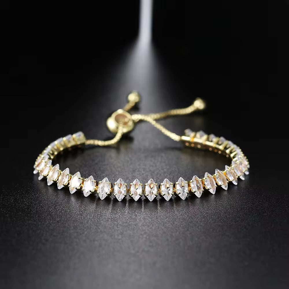 Radiance Tennis Bracelet Adjustable