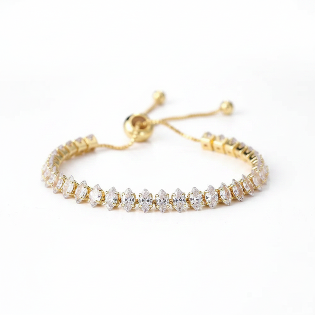 Radiance Tennis Bracelet Adjustable