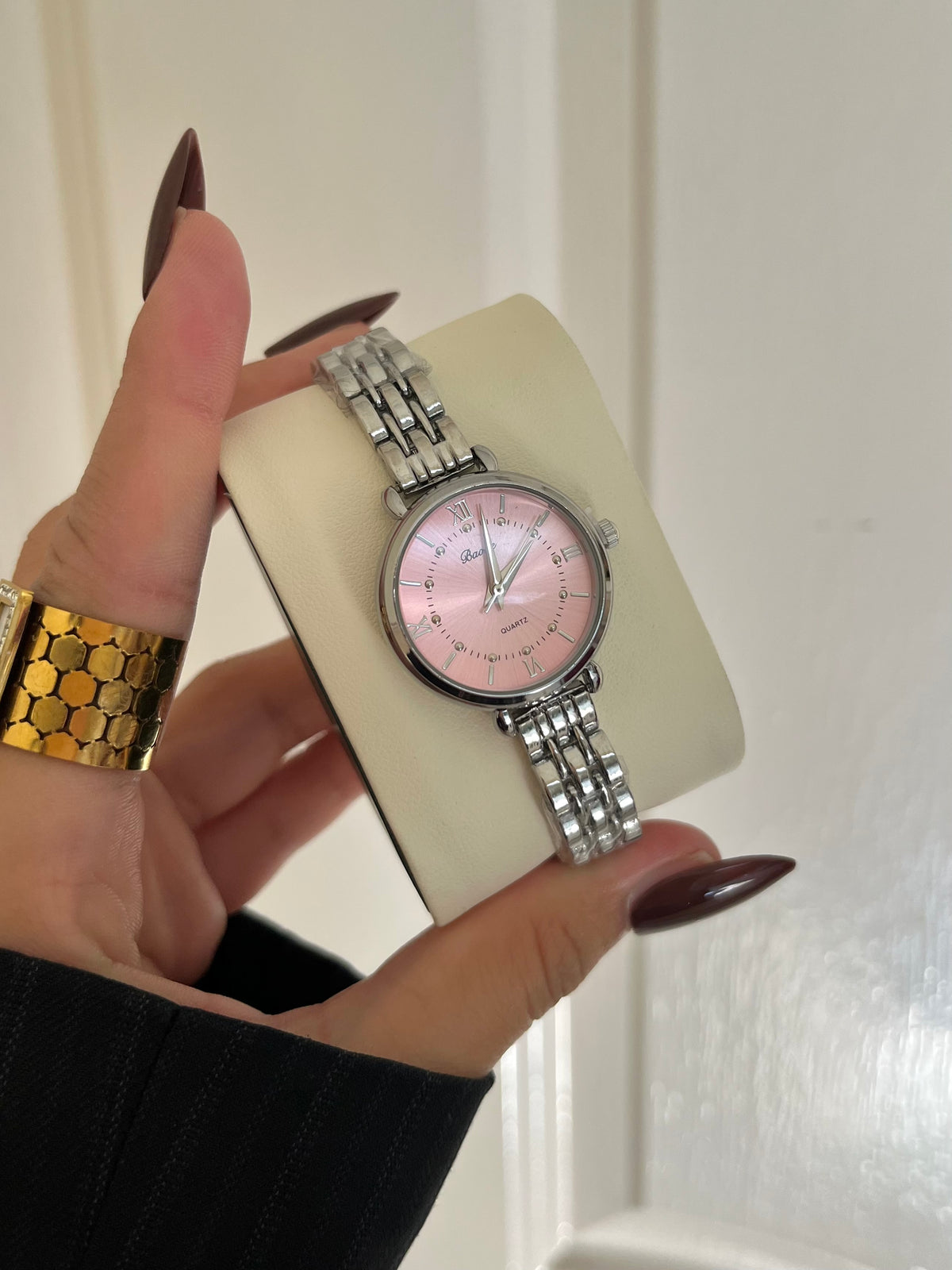 Rosaline Silver Watch