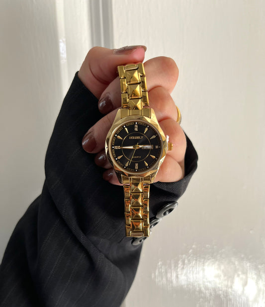 GOLD X BLACK COMBO WATCH