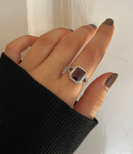Lilac Love Ring