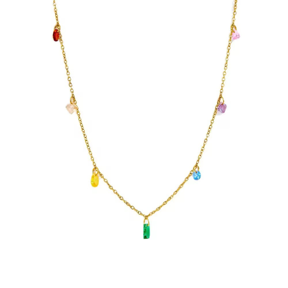 Crystal Charm Necklace