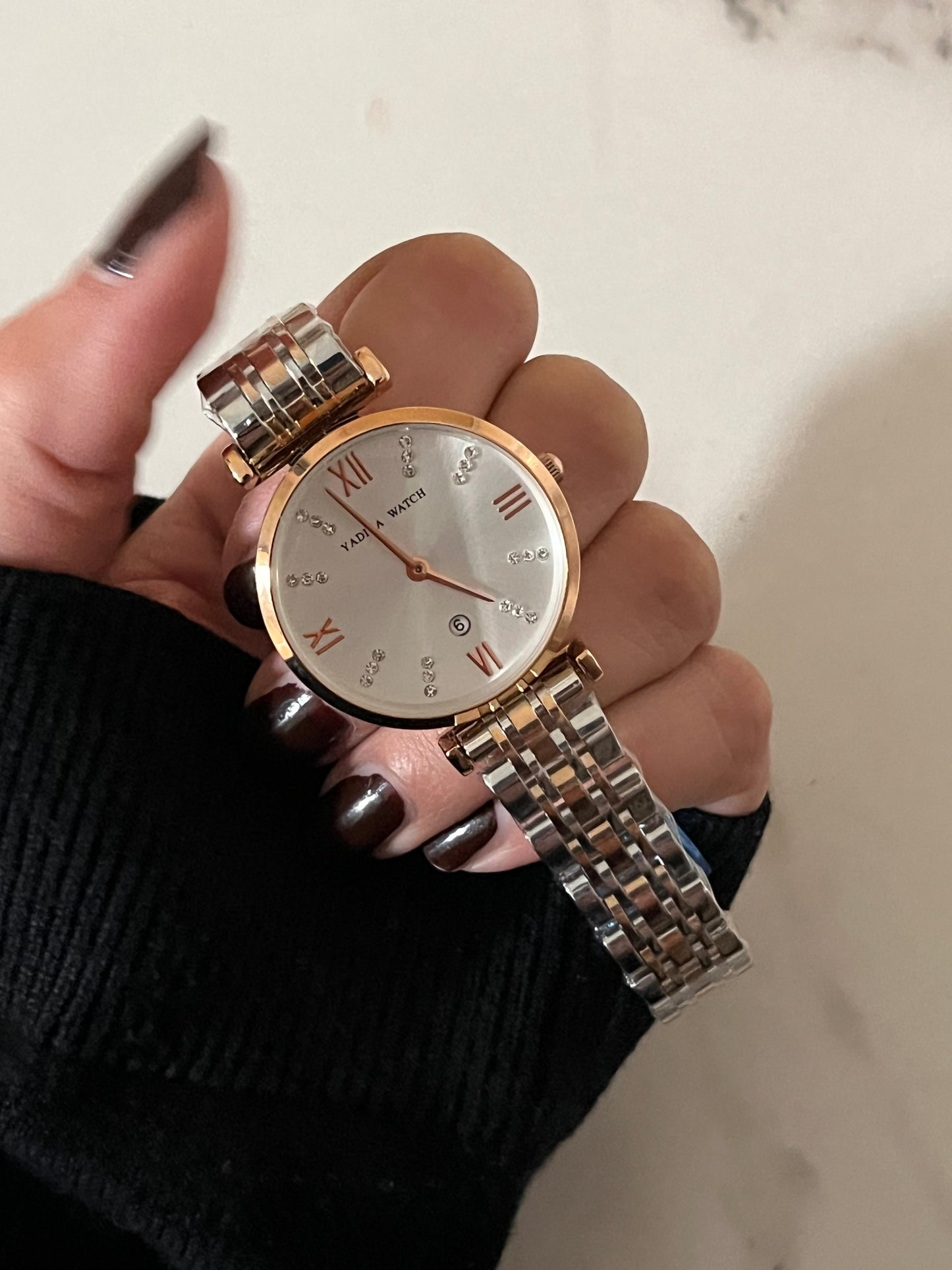 Celeste Dual Tone Watch