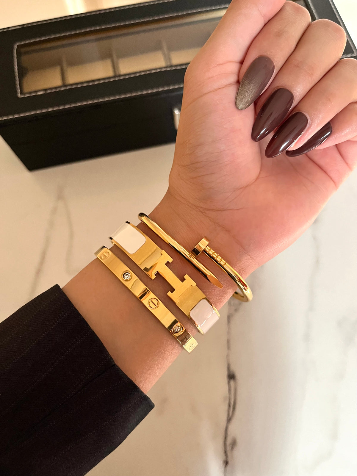 Hermes white edit stack