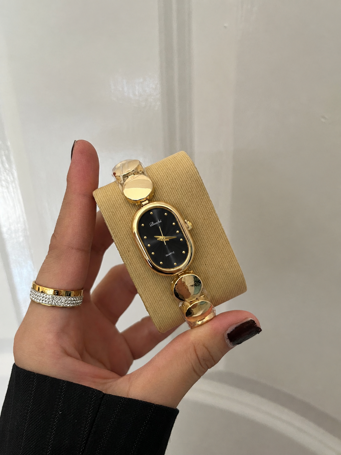 Dynasty Black Dail Watch