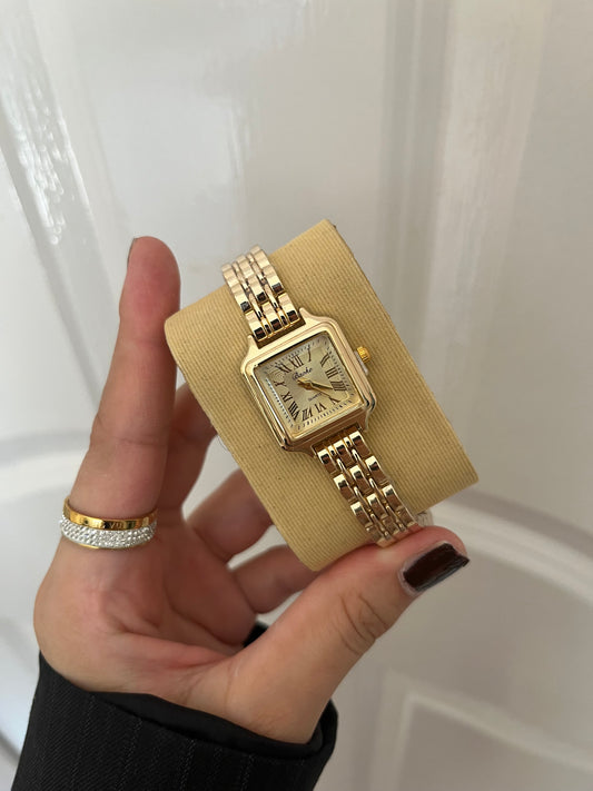 Fossil Raquel Golden Dial Watch