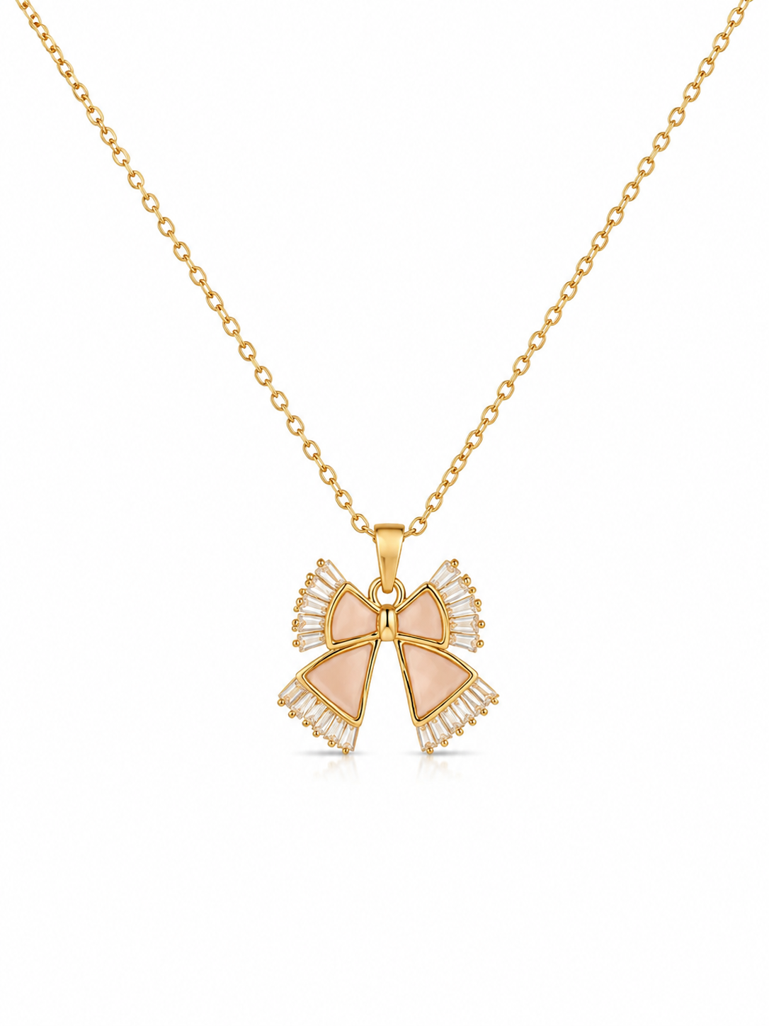 BELLA BOW NECKLACE