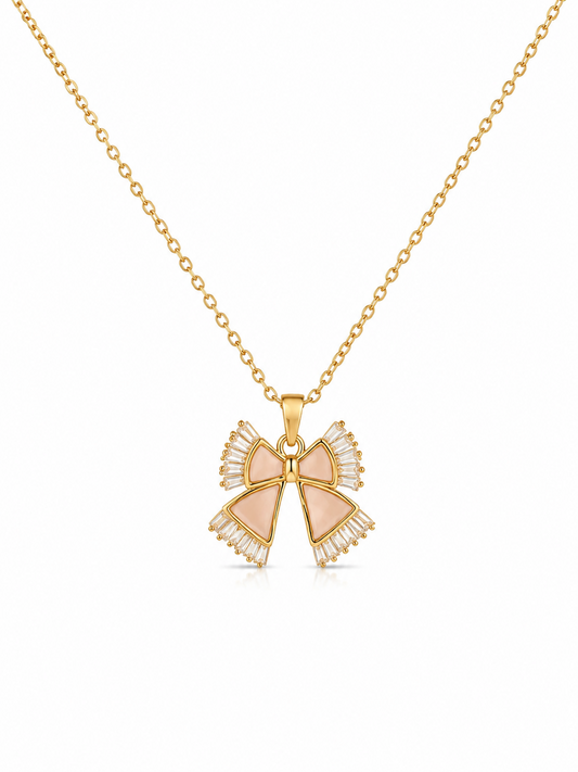 BELLA BOW NECKLACE