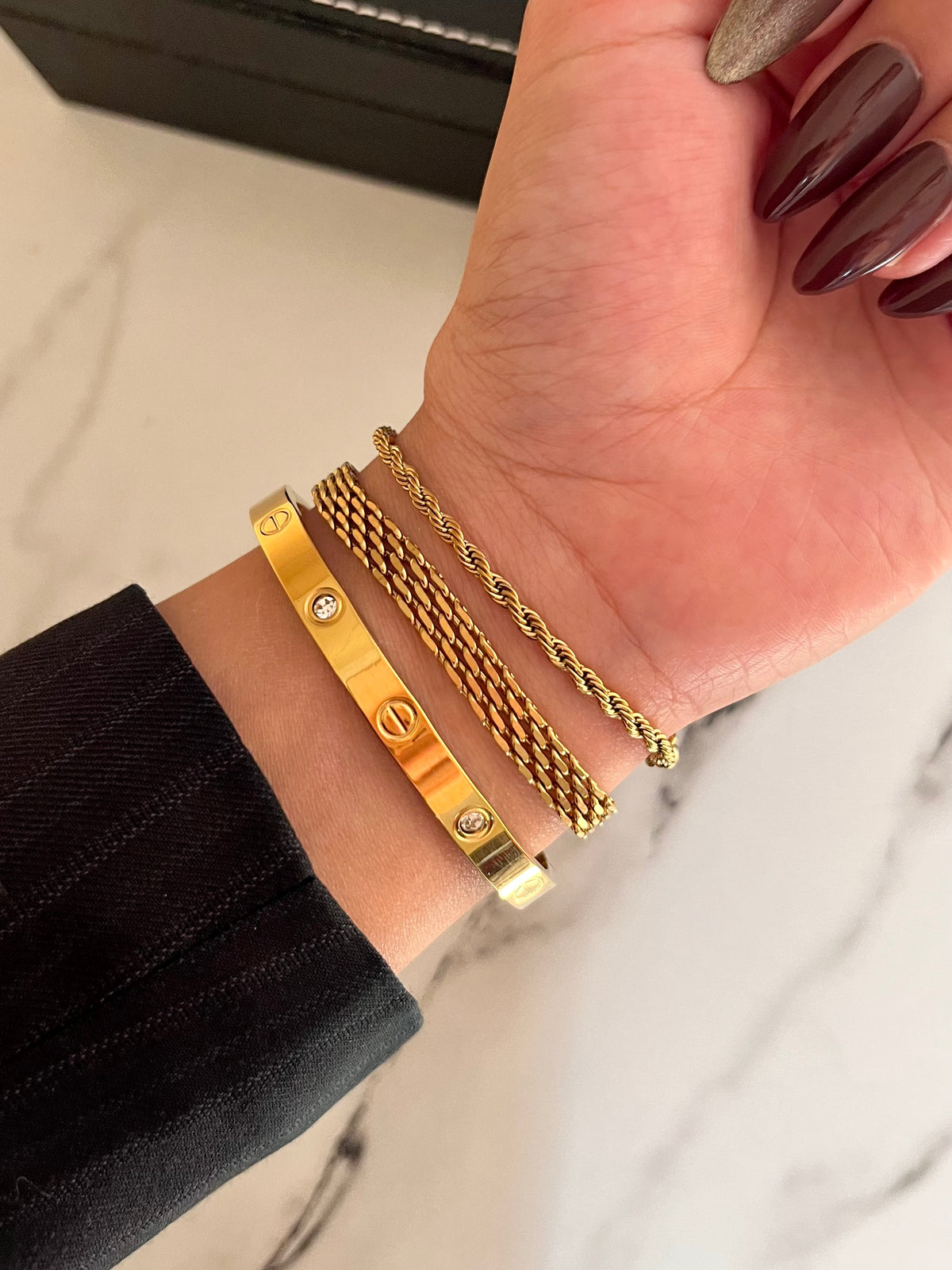 Cartier X Rope stack