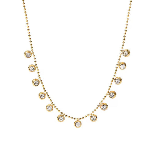 Crystal Drip Necklace