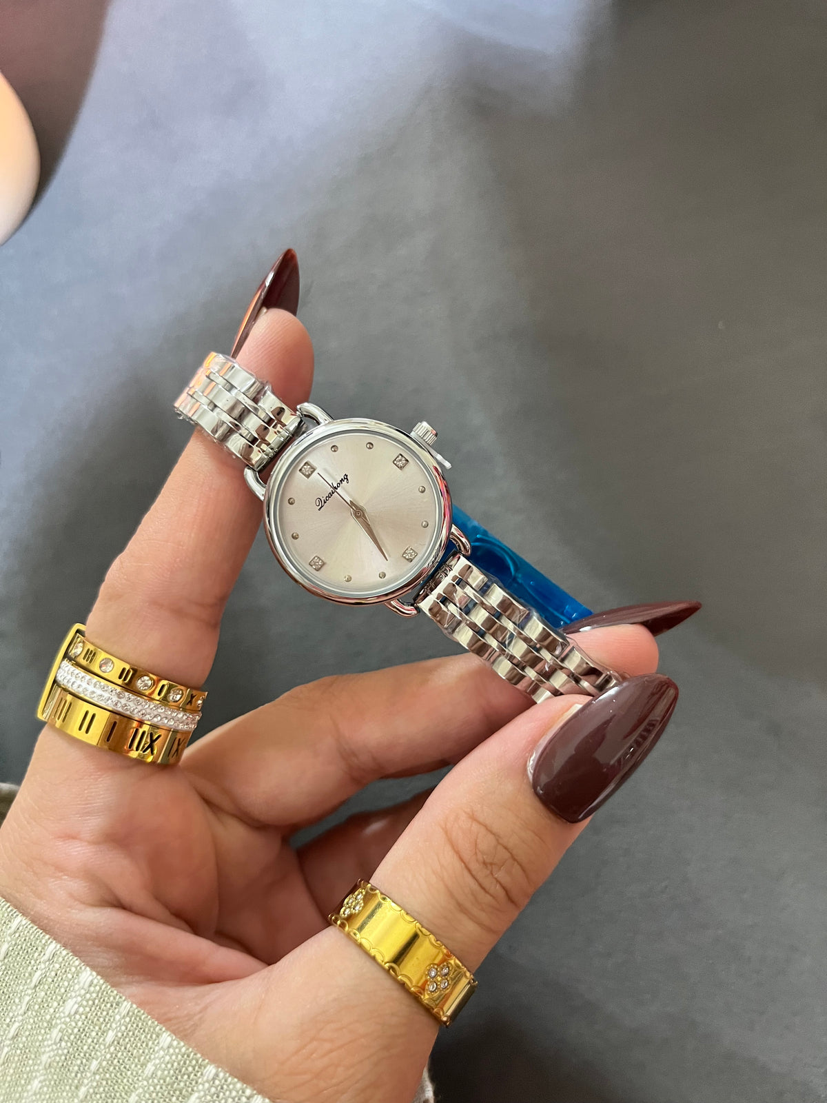 Starlight Silver Timepiece
