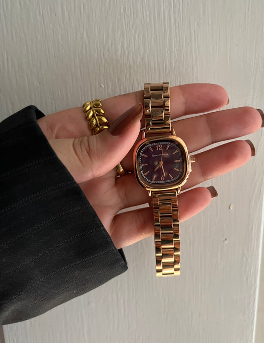 RUBY SQUARE WATCH