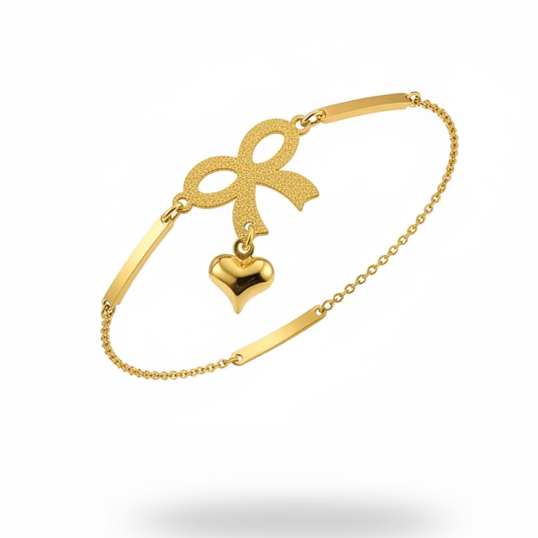 Heart Charm Bracelet