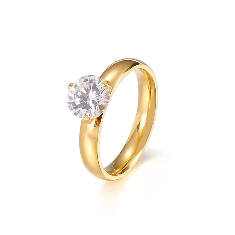 Beaded Stone Ring