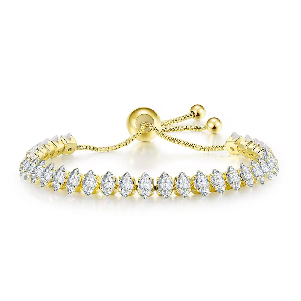 Radiance Tennis Bracelet Adjustable