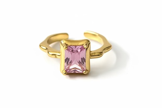 Pink Stone Ring