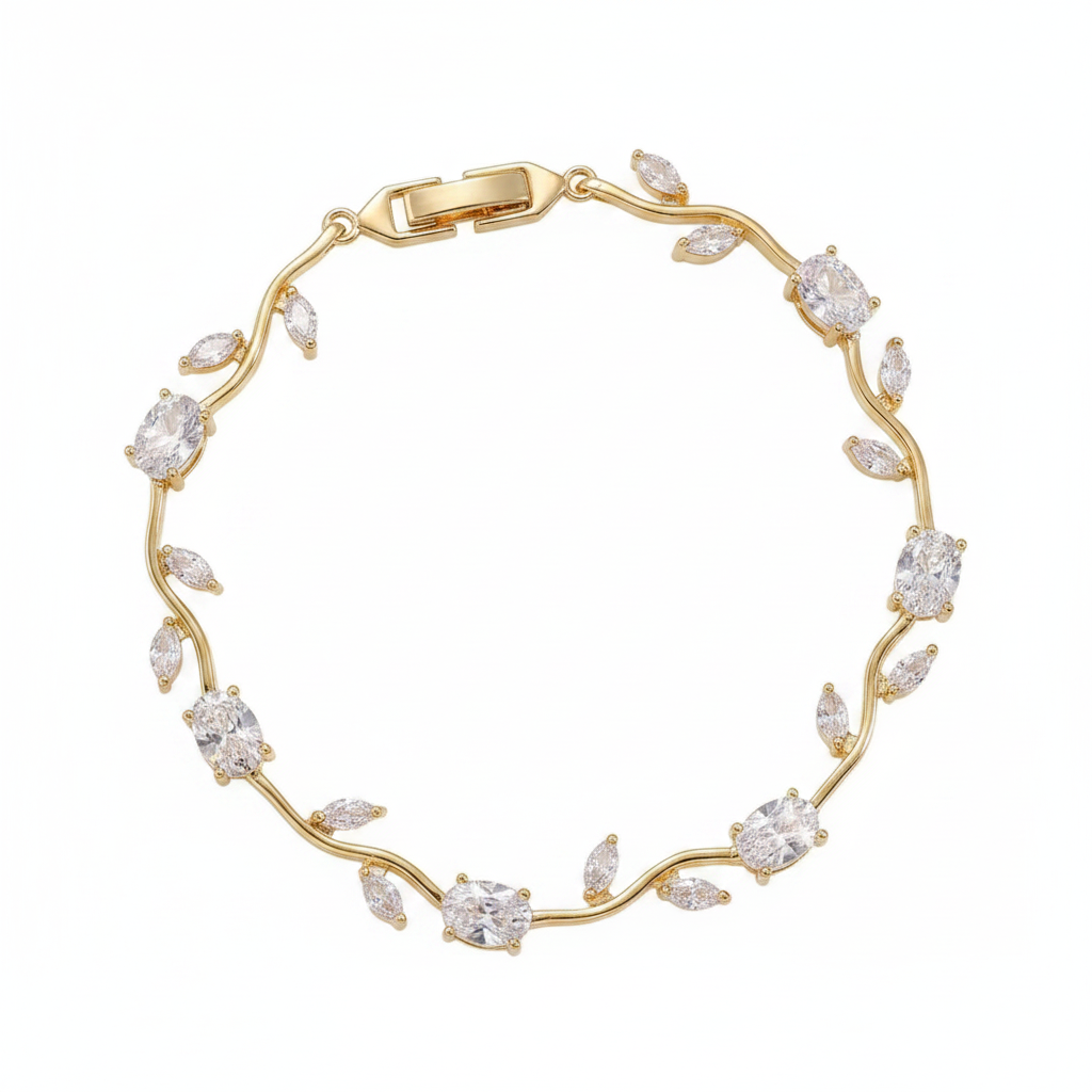Crystal Tulip Bracelet