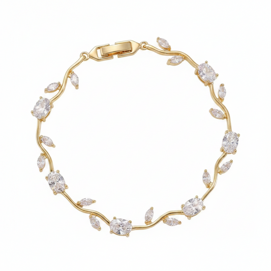 Crystal Tulip Bracelet
