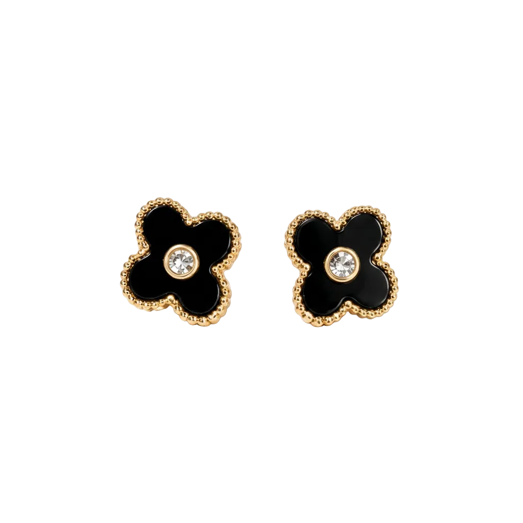 Clovie Zircon Studs