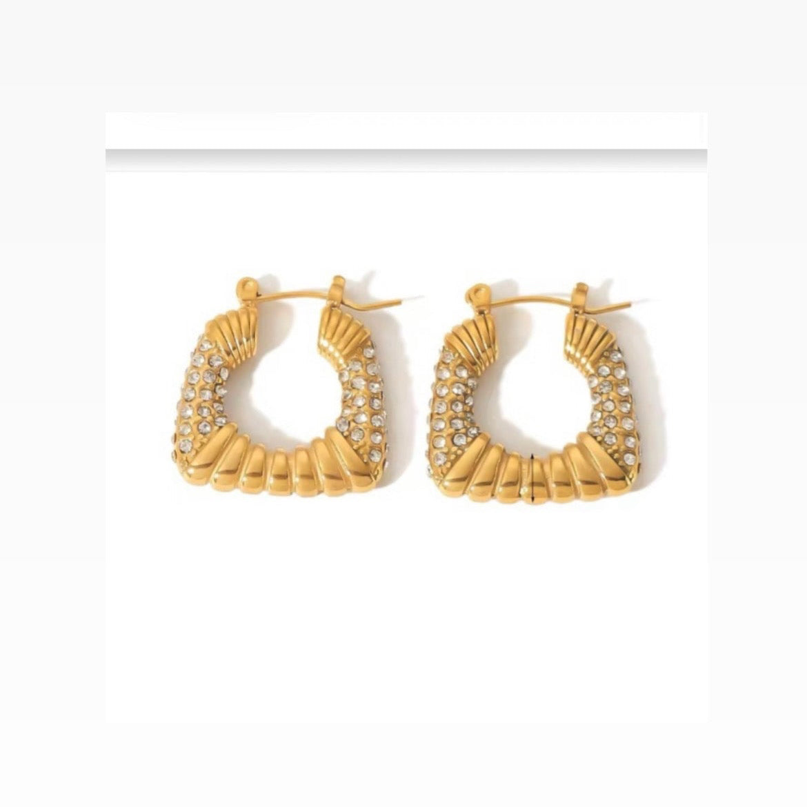 BALI SQUARE HOOPS