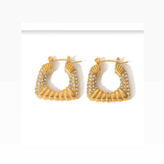 BALI SQUARE HOOPS