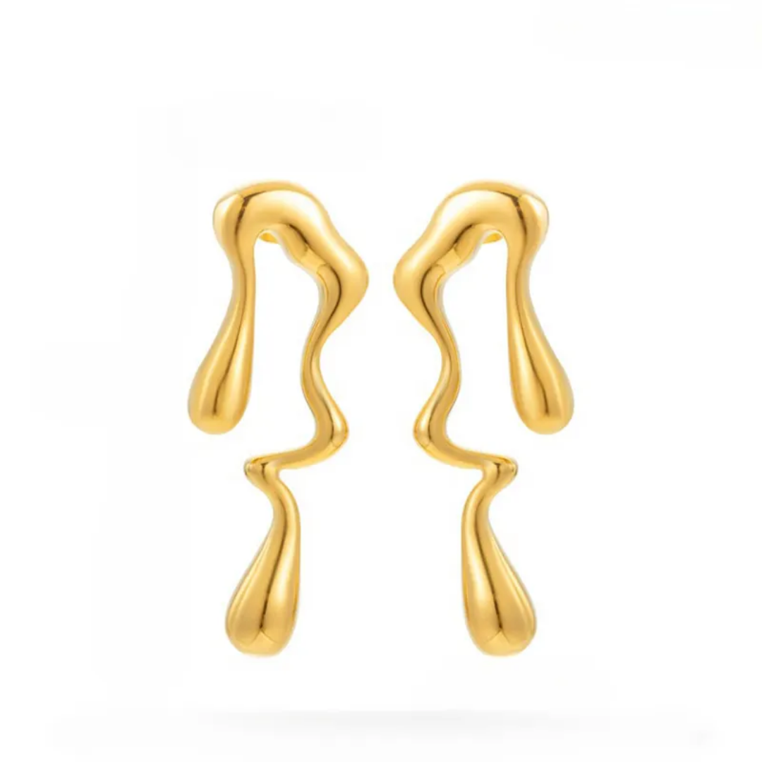 IRREGULAR WATER DROP EARRINGS